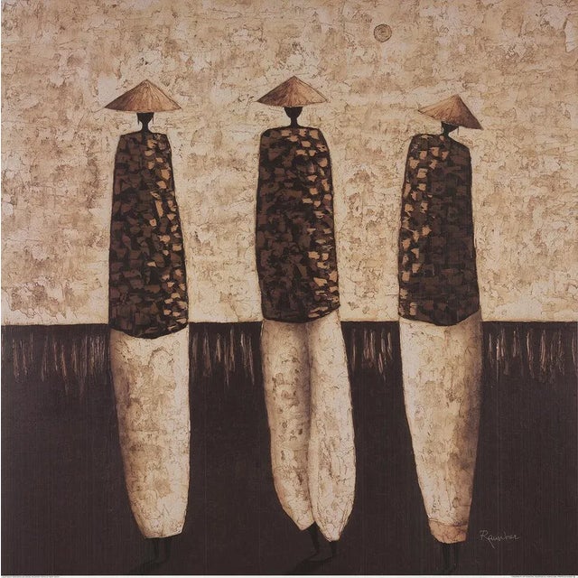 Artist: Michel Rauscher Title: Travel by Night Year: 2007 Signed: No Medium: Offset Lithograph Paper Size: 27.5 x 27.5...