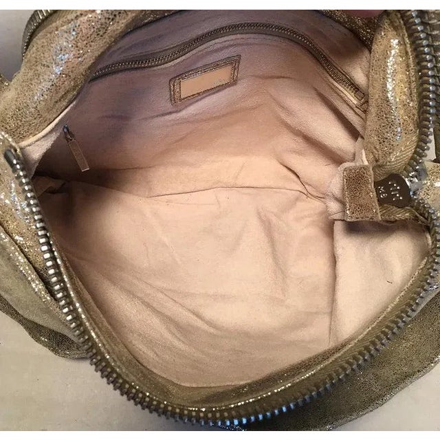 Fendi Gold Leather Wrapping StrapsShoulder Bag For Sale In Philadelphia - Image 6 of 11
