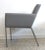 Brueton 1980s-90s Brueton Gray Leather Arm Chairs - Set of 6 For Sale - Image 4 of 13