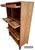 Coastal Coastal Boho Tall Teak Storage Cabinet For Sale - Image 3 of 5