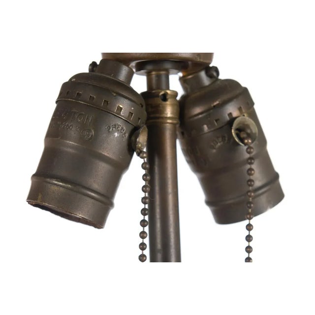 Mid-Century Designer Bronze Floor Lamps - A Pair For Sale - Image 10 of 10