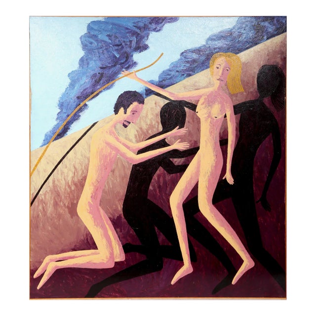 Russ Warren, Adam and Eve, Painting For Sale