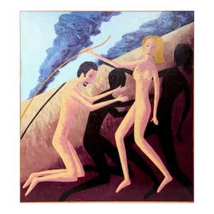 Russ Warren, Adam and Eve, Painting