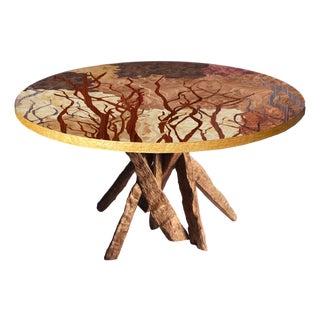 Tarsia TT1 Table by Mascia Meccani for Meccani Design For Sale