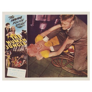 The Human Jungle Lobby Card, USA, 1954 For Sale