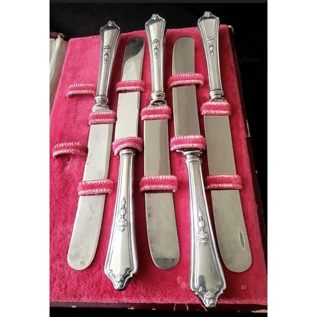 Gorham Silver Co. Antique Gorham Silverplate Flatware Set Shelburne Pattern - 56 Pristine Pieces - C 1914 For Sale - Image 4 of 13