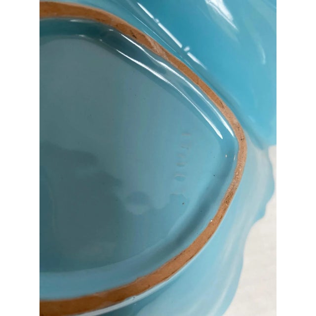 Late 20th Century Italian Pottery Three-Part Serving Dish With Handle For Sale - Image 12 of 12