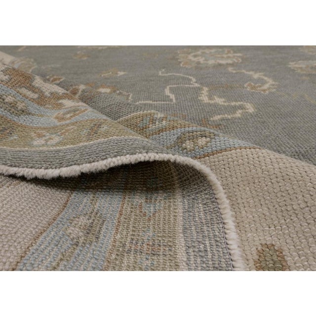 Turkish Oushak Rug 9' x 12'4" For Sale - Image 10 of 10