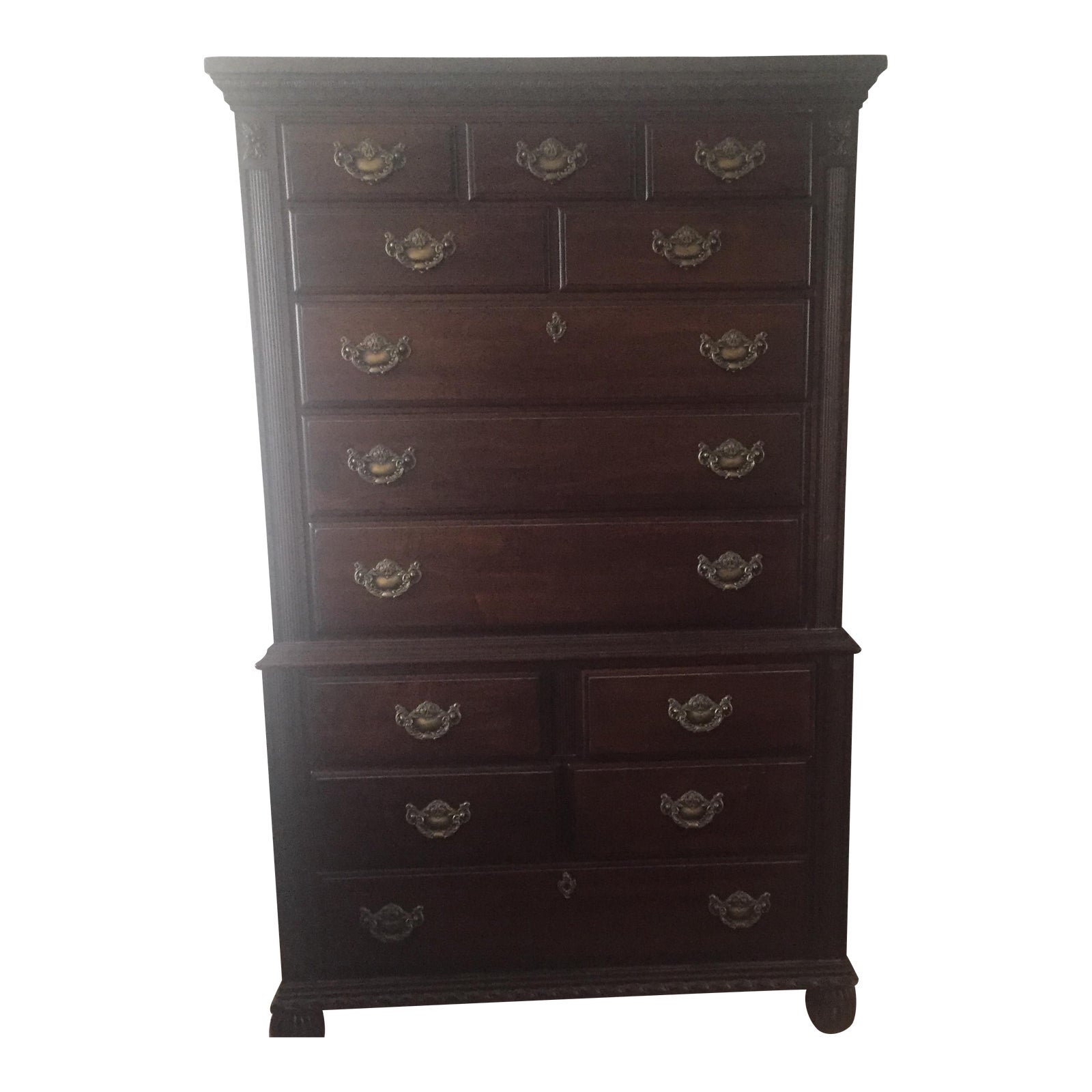 Kincaid Kings Road Highboy Chest of Drawers Chairish