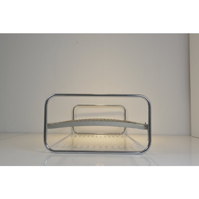 Silver Steel Tube Bed by Alfred Roth for Embru, Switzerland, 1927 For Sale - Image 8 of 12