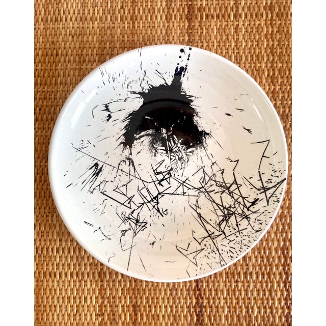 Ceramic Plate from Scanavino Emilio, 1970s For Sale - Image 4 of 5