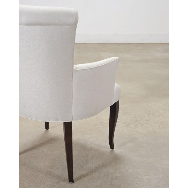 Ivory Set of Ten Ralph Lauren Style Highgate Dining Chairs For Sale - Image 8 of 18