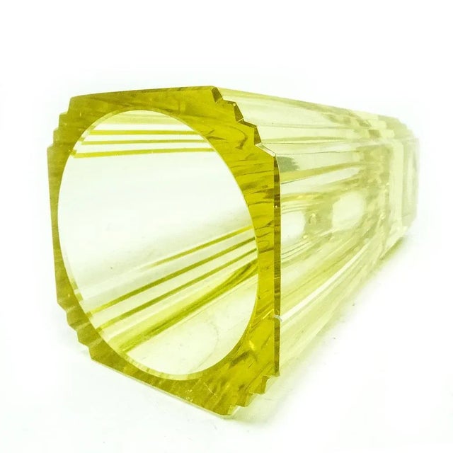 Art Deco Vase from Moser, Czechoslovakia, 1930s, in Very Good conditions. Designed 1920 to 1949 This piece has an...