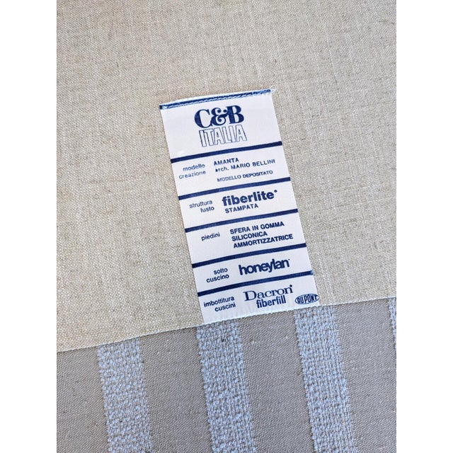 1960s Early Edition Amanta Lounge Chair by Mario Bellini for C&B Italia, 1960s For Sale - Image 5 of 8