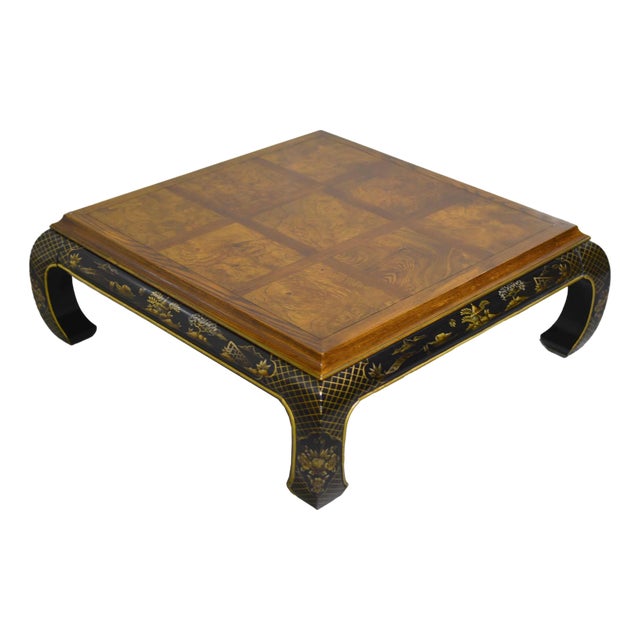 Mid Century Chinoiseries Ming Style Coffee Table For Sale