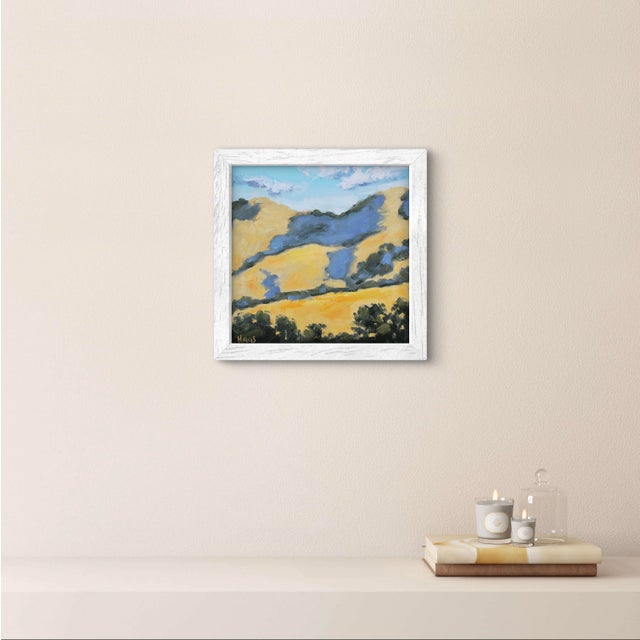 Mt. Diablo, Ca Impressionistic Original Oil Painting Art For Sale - Image 4 of 7