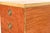 Wood Romweber Style French Regency Louis XVI Burl Wood and Parcel Painted Three-Drawer Bedside Chest, Circa 1940s For Sale - Image 7 of 16