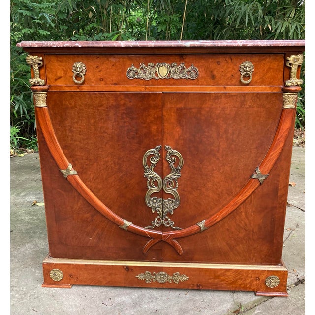 Chinoiserie Vintage Hall Cabinet For Sale - Image 10 of 12