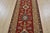 Kazak Red Wool Tribal Hand-Knotted Runner 2'7'' X 10'8'' For Sale - Image 4 of 11
