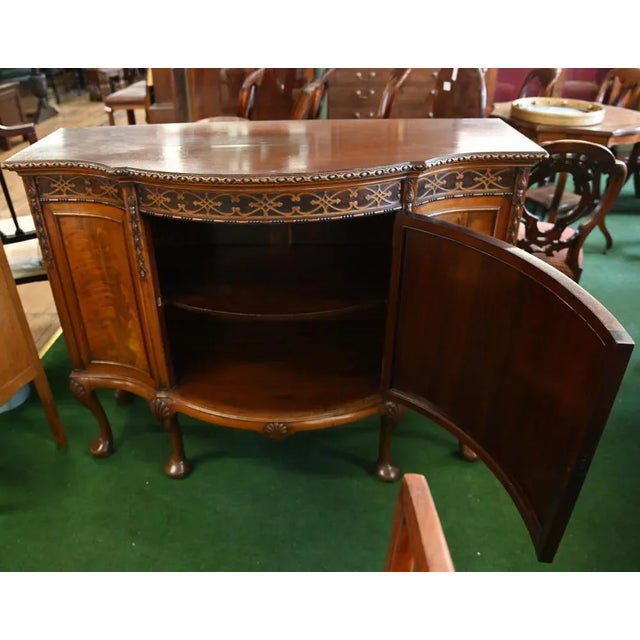 Chippendale Mahogany Sideboard, 1890 For Sale - Image 6 of 9