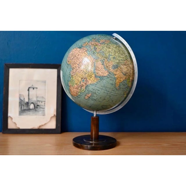 Art Deco Globe by Paul Oestergaard for Columbus For Sale - Image 11 of 11