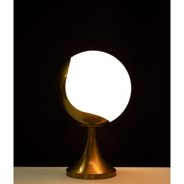 Model 936 Table Lamp by Jean Perzel, 1980 For Sale - Image 6 of 11