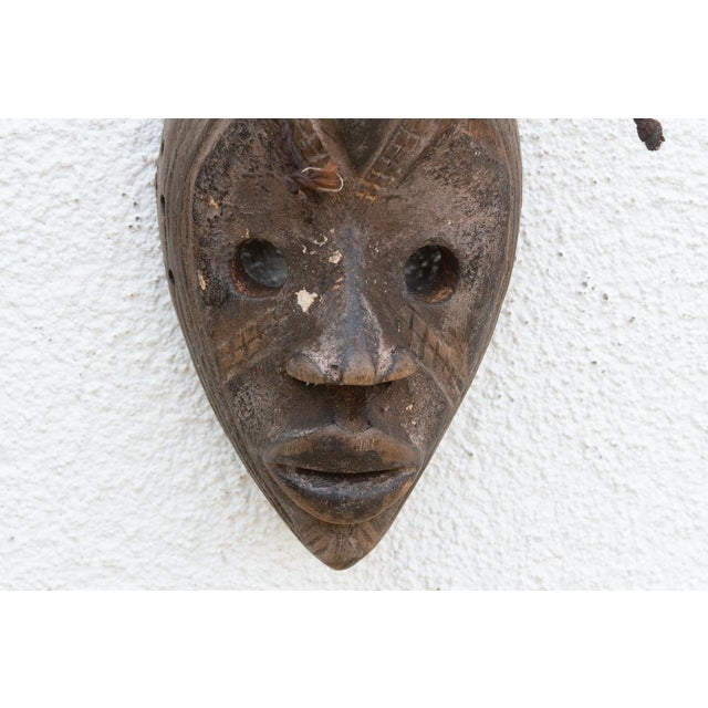 1950s Ancient African Kusu Mask For Sale - Image 5 of 7