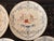 Antique French Ironstone Wall Plates from Sarreguemines, 1880s, Set of 4 For Sale - Image 4 of 16