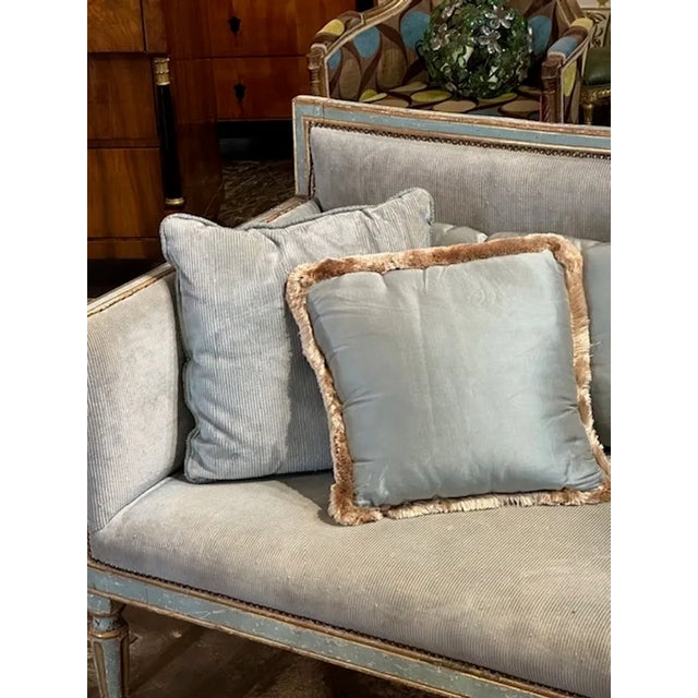 18th Century 18th Century Neo-Classical Settee From Tuscany For Sale - Image 5 of 10