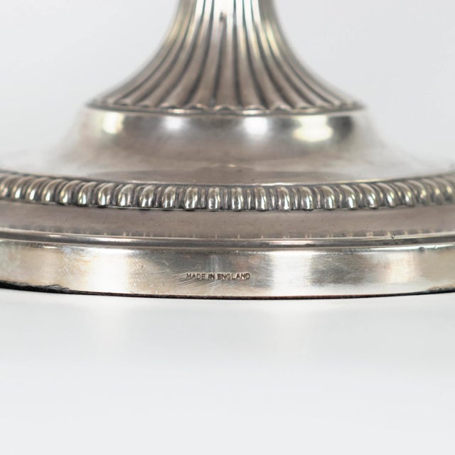 Pair of Sheffield Silver Plate Candlesticks, English Circa 1830 For Sale - Image 9 of 9