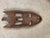 Early 20th Century Vintage Hand-Carved Wooden Wall Mask For Sale - Image 5 of 6