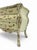 Wood Distressed Green French Provincial Bombe Chest — Louis XV Style, Vintage Serpentine Dresser For Sale - Image 7 of 9