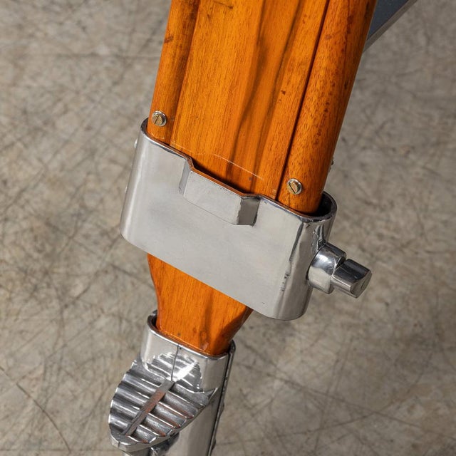 Mid-Century Japanese Naval Bridge Big Eye Binoculars from Nikon, 1940s For Sale - Image 3 of 18