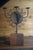 Brown 1960s Wrought Iron Sun and Moon Faces Candelabra For Sale - Image 8 of 9