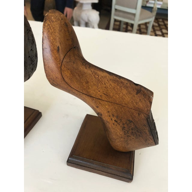 Mid 19th Century 19th Century Shoe Mold Bookends - a Pair For Sale - Image 5 of 10
