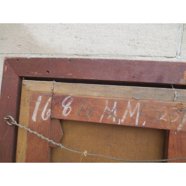 !8th Century Portrait of Noble Lady School Scottish/English Ramsey? For Sale - Image 13 of 15