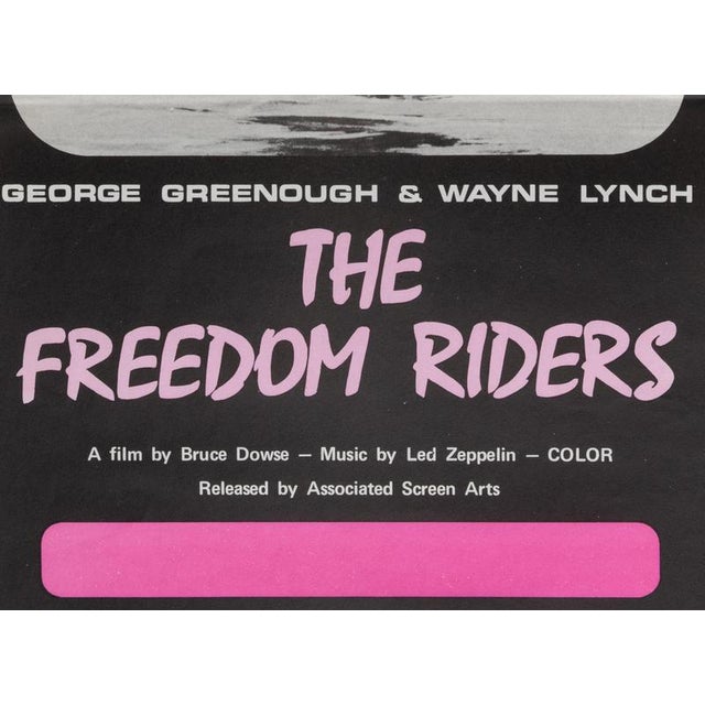 The Freedom Riders Film Poster, Nude, Australia, 1973 For Sale - Image 3 of 5