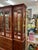 1990s Reduced Knob Creek Mission Style Cherry 2 Piece China Hutch and Buffet For Sale - Image 5 of 13