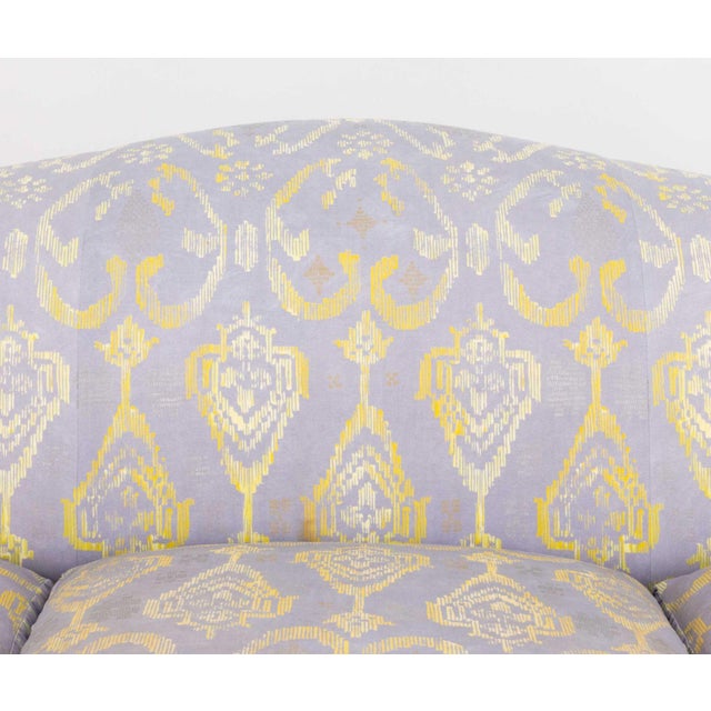 Contemporary J. Robert Scott Green & Purple Upholstered Sofa For Sale - Image 3 of 11