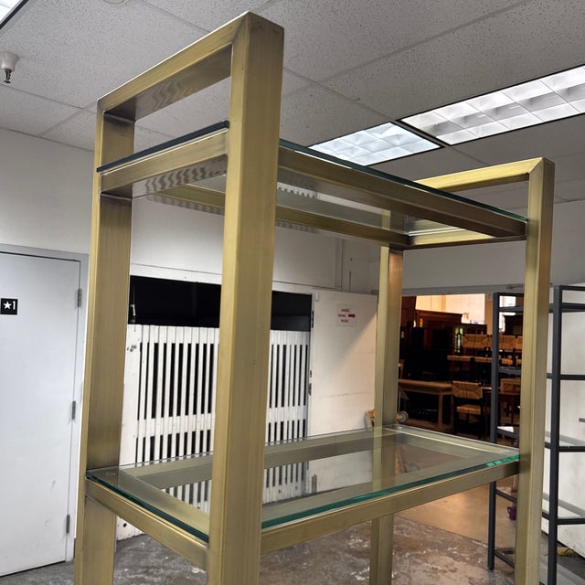 Metal Mark Daniel for Crate & Barrel Pilsen Shelves For Sale - Image 7 of 12
