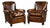 Leather Club Chairs, 1920, Set of 2 For Sale