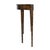 2020s Chester 54 in. W Demilune Wood Traditional Console Table, Traditional Burl For Sale - Image 5 of 8