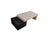 Norita Coffee Table in Polished Travertine Marble and Black Slate Base by Joaquín Moll for Meddel, 2003 For Sale - Image 4 of 7