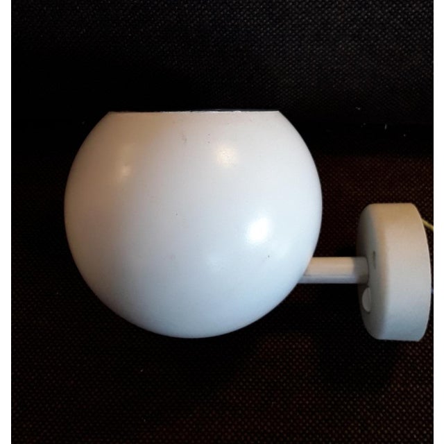 Vintage Adjustable German Spherical Wall Spotlight from Hoffmeister Leuchten, 1970s For Sale - Image 4 of 10