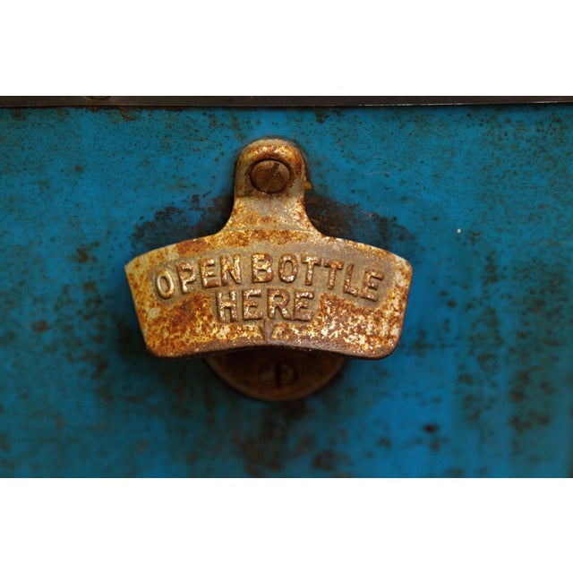 Vintage Pepsi Cola Commercial Cooler For Sale - Image 4 of 11