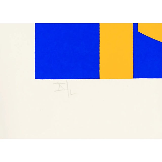 Abstract MCM style litho by Maxwell Jarvis, pencil signed and numbered 10 of 50 in Roman numerals. Sheet size: 20 x 26...