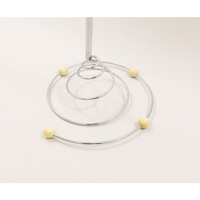 Chrome Floor Lamps by Francesco Fois for Reggiani, 1960s, Set of 2 For Sale - Image 11 of 16