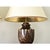 Pair of Vintage Heavy Brass Urn Table Lamps For Sale - Image 4 of 12