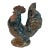 Antique French Cast Iron Rooster Doorstop For Sale