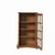Mission Solid Oak Display Bookcase - Walnut Stain For Sale - Image 14 of 18